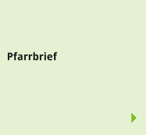 Navigationsbilder: Übersichtsseite – Wir über uns – Pfarrbrief